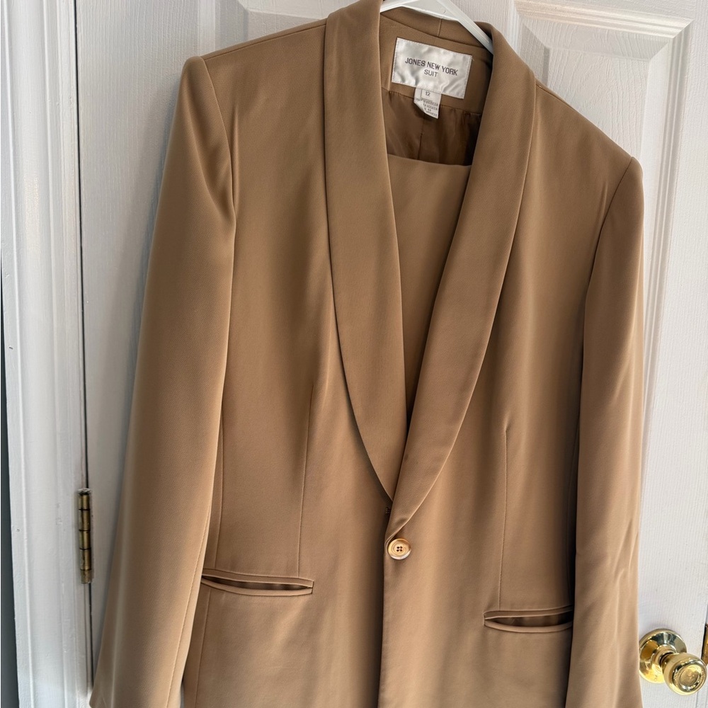Jones New York Tan Pantsuit